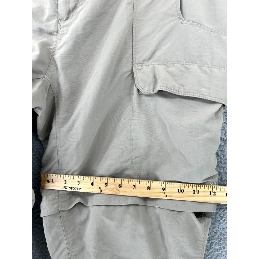 North Face Pants Mens XXL TTG (38x28 Actual) Beige‎ Convertible Nylon Hiking